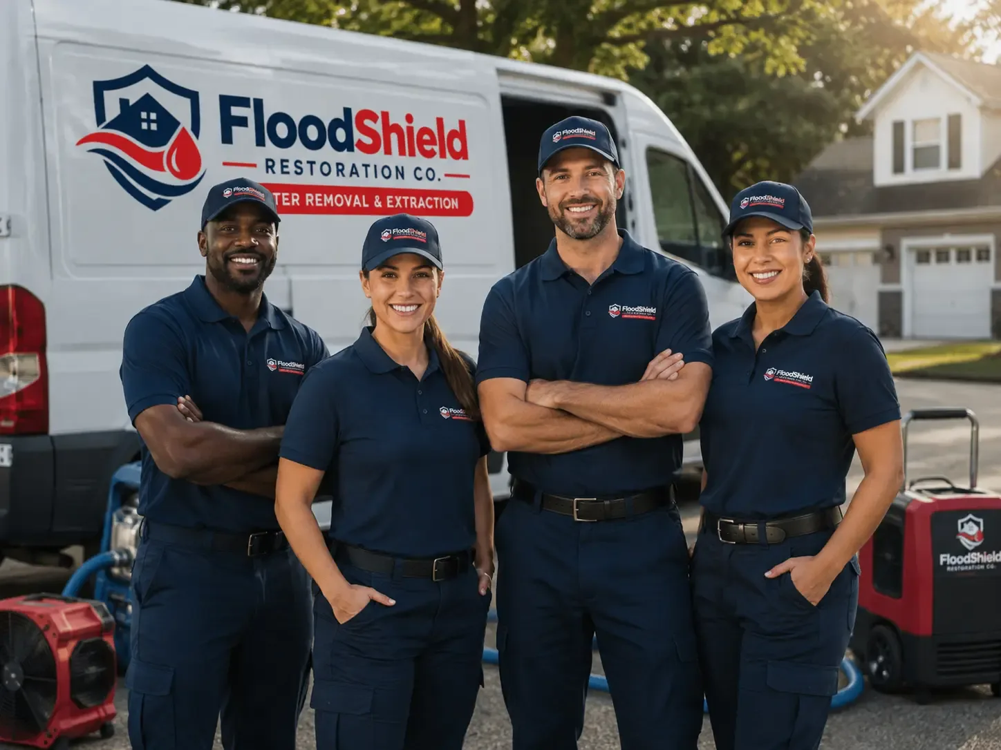 Flood Damage Restoration company in Grapeville, PA